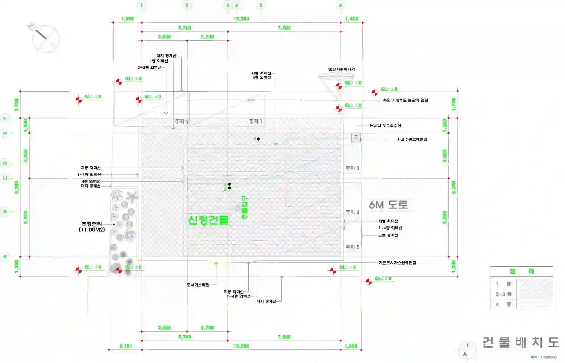 원곡동 825-2 배치도 이미지